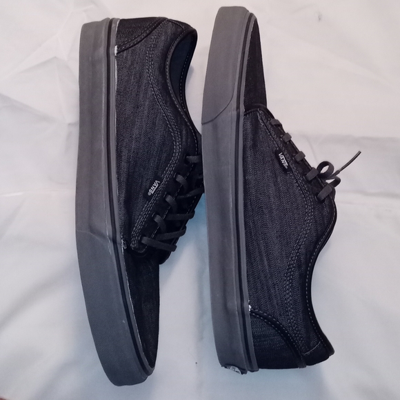 CHUKKA  LOW DARK GREY  DENIM AND PEWTER SKATE SHOES - Picture 2 of 10